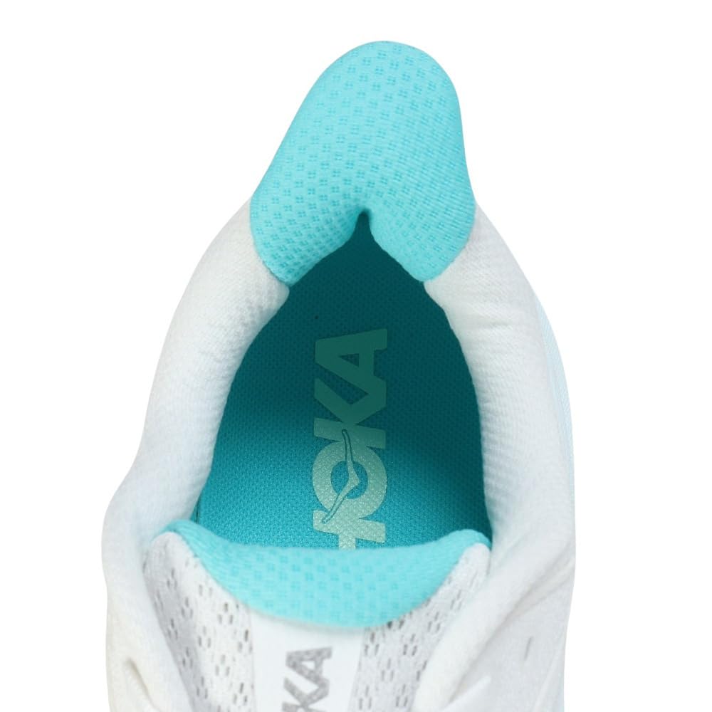 HOKA Running Shoes Jogging Shoes Clifton 10 White Green Sneakers Ultra Lightweight Cushioned Breathable X 1162031-WTCL (White Green/26.0/Lady's)