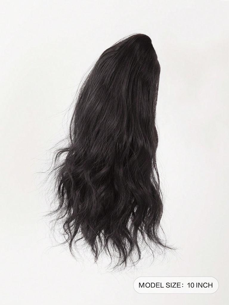 Black Clip Short Small Grab Curly Ponytail Hair Extension