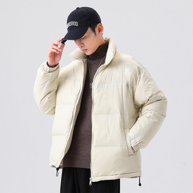 Down Jacket Men's Winter New Men's 90 White Duck Down Warm Trend Casual Loose Versatile Jacket