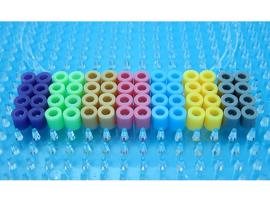 15-Color Perler Beads Set: 5mm Fuse Beads for DIY 3D Puzzles & Children's Educational Toys