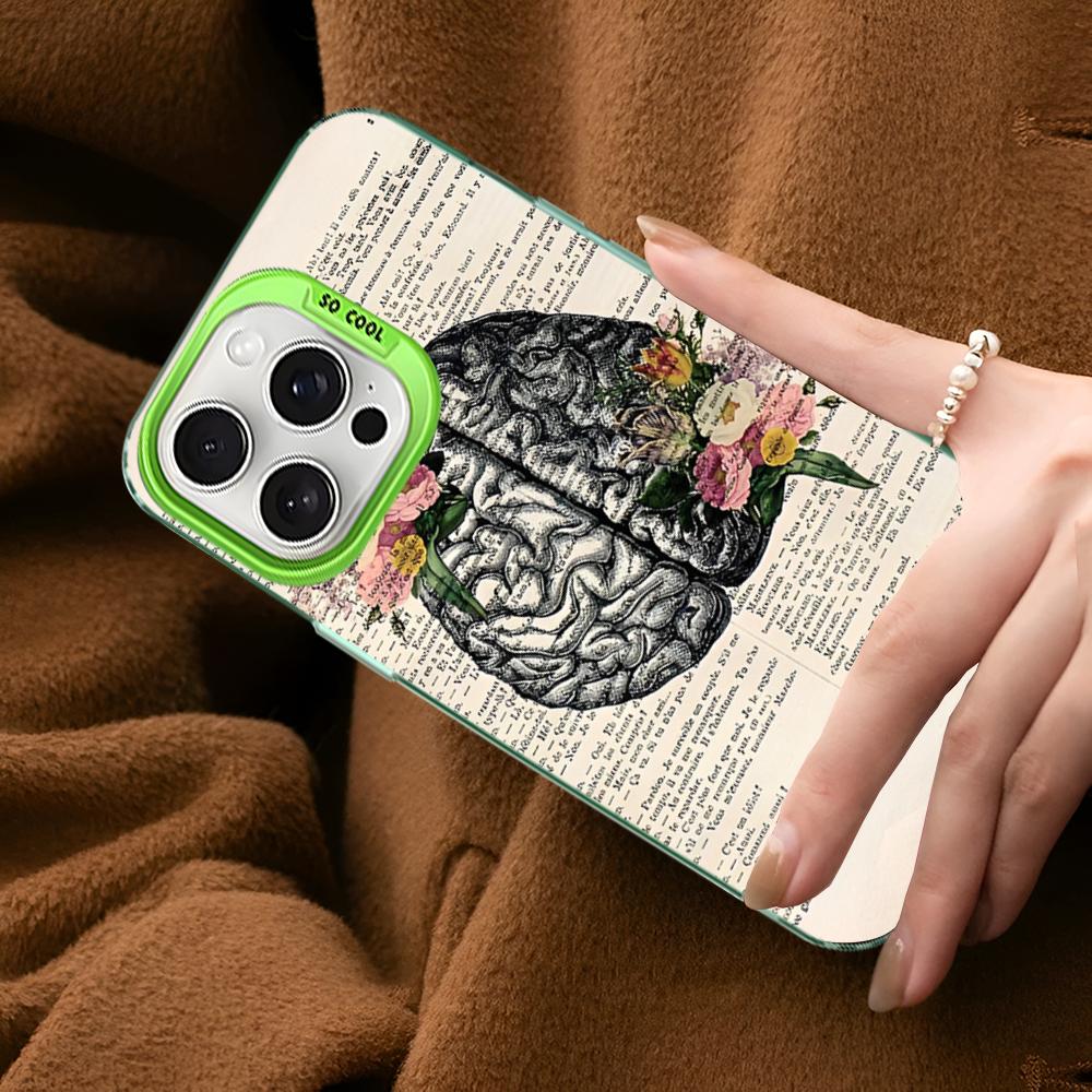 Медицинский Чехол для Телефона с Анатомией Человека Для IPhone 16 15 14 13 12 11 Pro Max X XR XSMAX 8 7 Plus Матовый Ударопрочный Задний Чехол