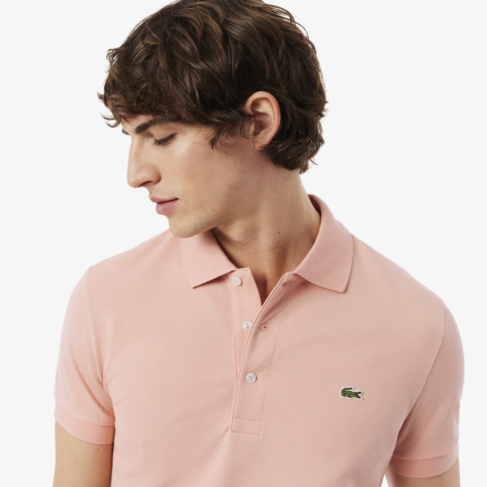 [lacoste] Men's Slim Fit Short Sleeve Polo Shirt PH6348-56GUI2