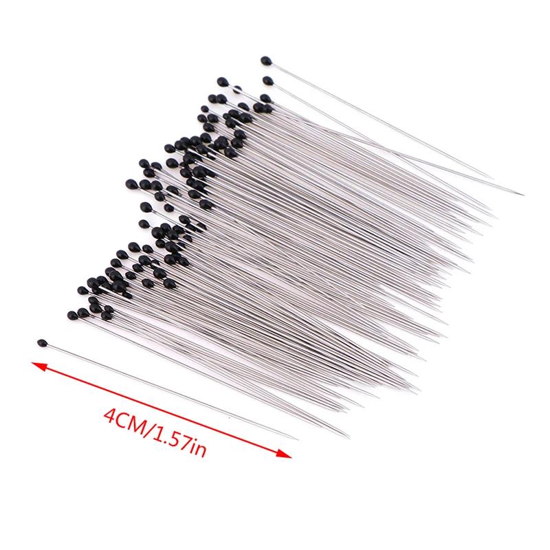 100pcs Insect Specimen Pins, Stainless Steel Needles with Plastic Box – Ideal for School Lab, Entomology & Dissection Use