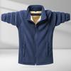 Plus Size 8xl Fleece Sweatshirt Men Warm Thicken Sweatshirt Autumn Winter Men Clothing Solid Color