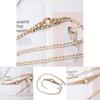 Metal Chain Waist Belt For Women Fashion Accessory With Round Buckle For Casual And Office Looks