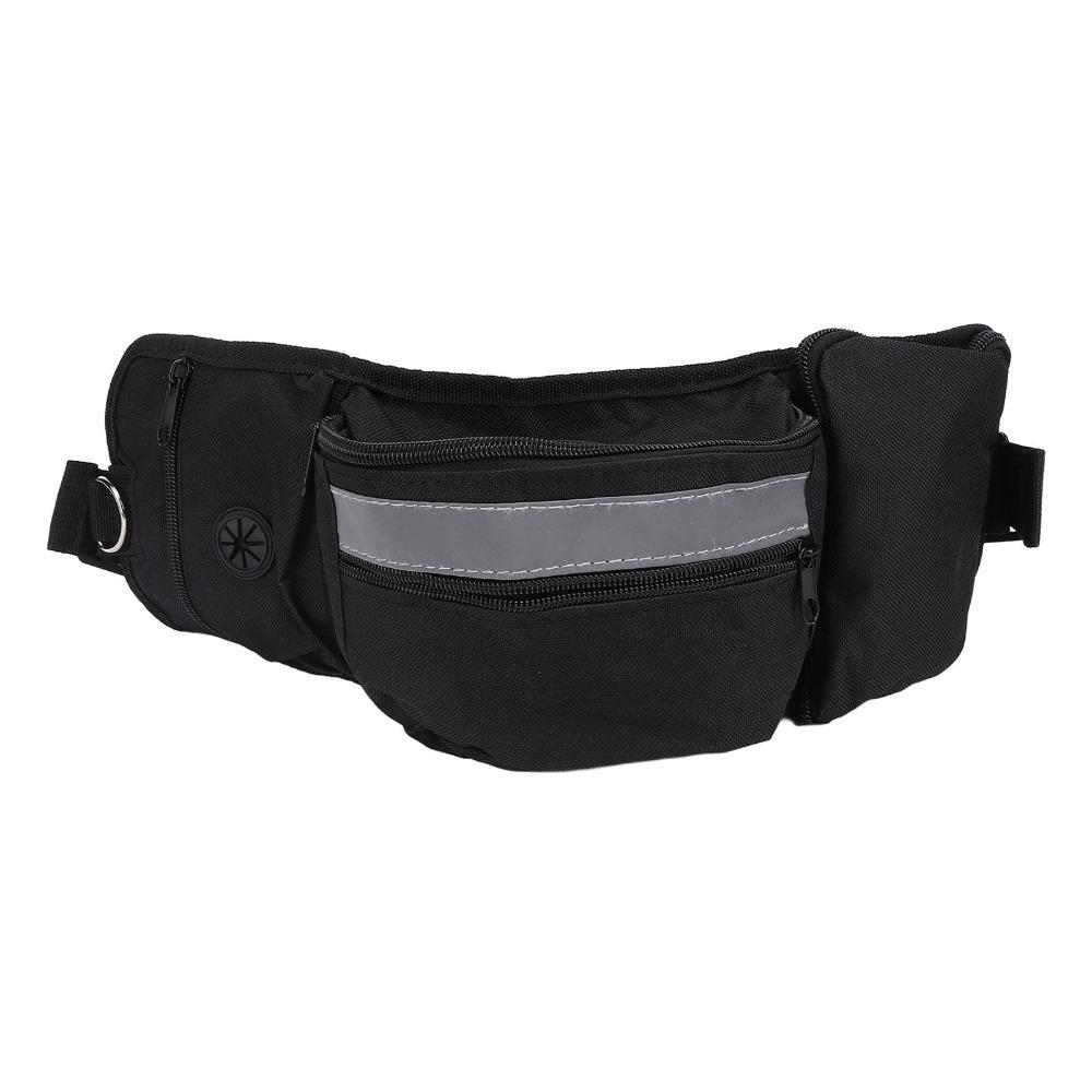 Adjustable Waist Straps Dog Training Pouch Multi Function Dog Treat Bag Outdoor Fitness Workout