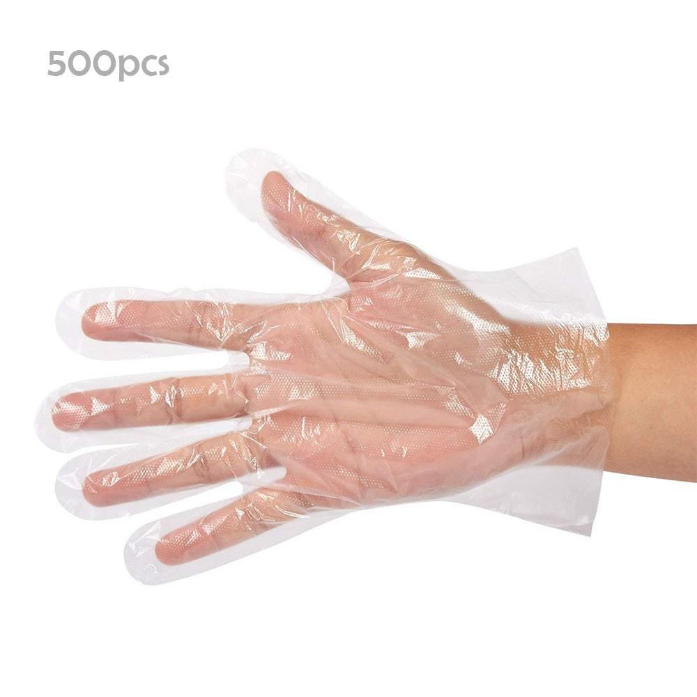 500pcs Disposable Gloves Food Gloves Household Catering Gloves