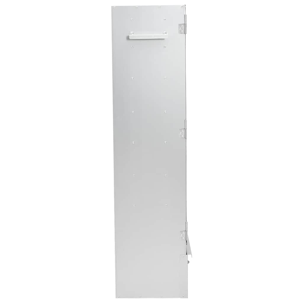 Smokehouse with Wood Chips 44.5 x 29 x 110 cm Galvanized Steel
