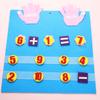1 шт интеллектуальный войлок детские обучающие игрушки для обучения математике