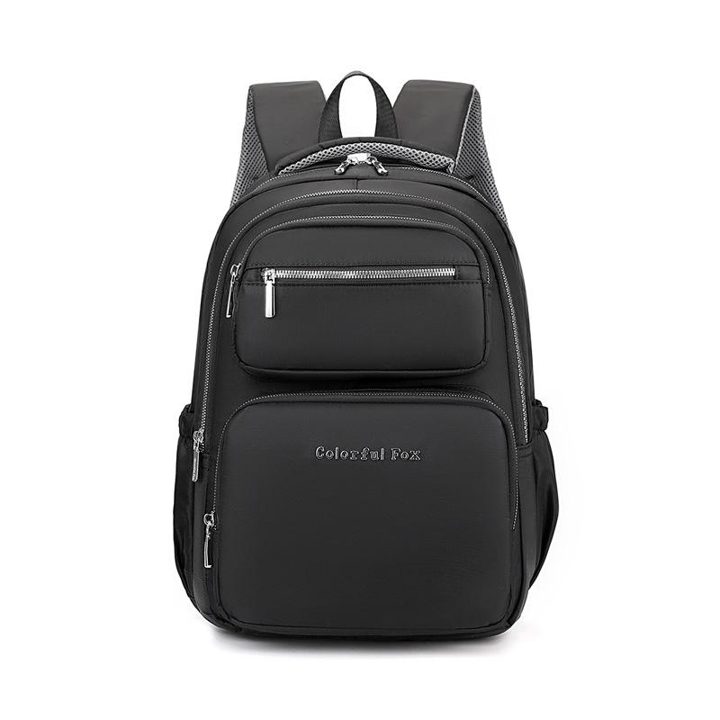 Colorful Fox new women's backpack multi-layer large-capacity anti-splashing backpack student schoolbag