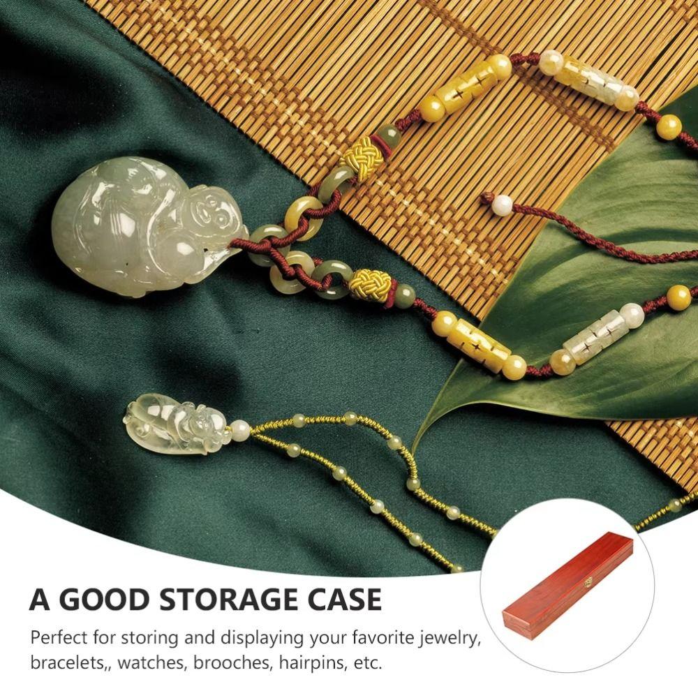 Retro Jewelry Display Box Vintage Jewelry Packaging Box 35cm Vintage Trinket Case DIY