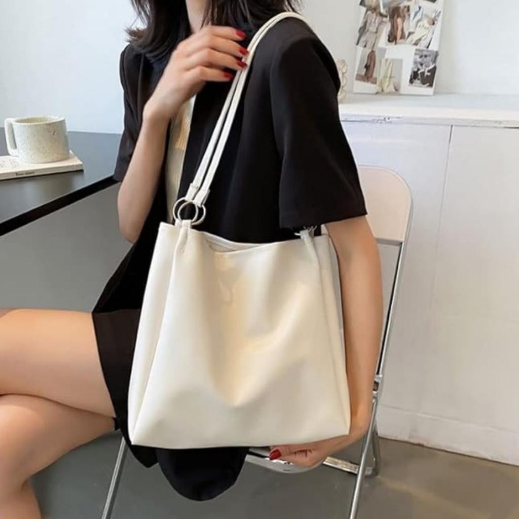 Ladies Handbags Casual Shoulder Bags Simple Shopping Travel Handbags Ladies Casual Handbags