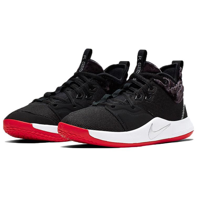 Nike PG 3 Велюр Bred GS AQ2462-016