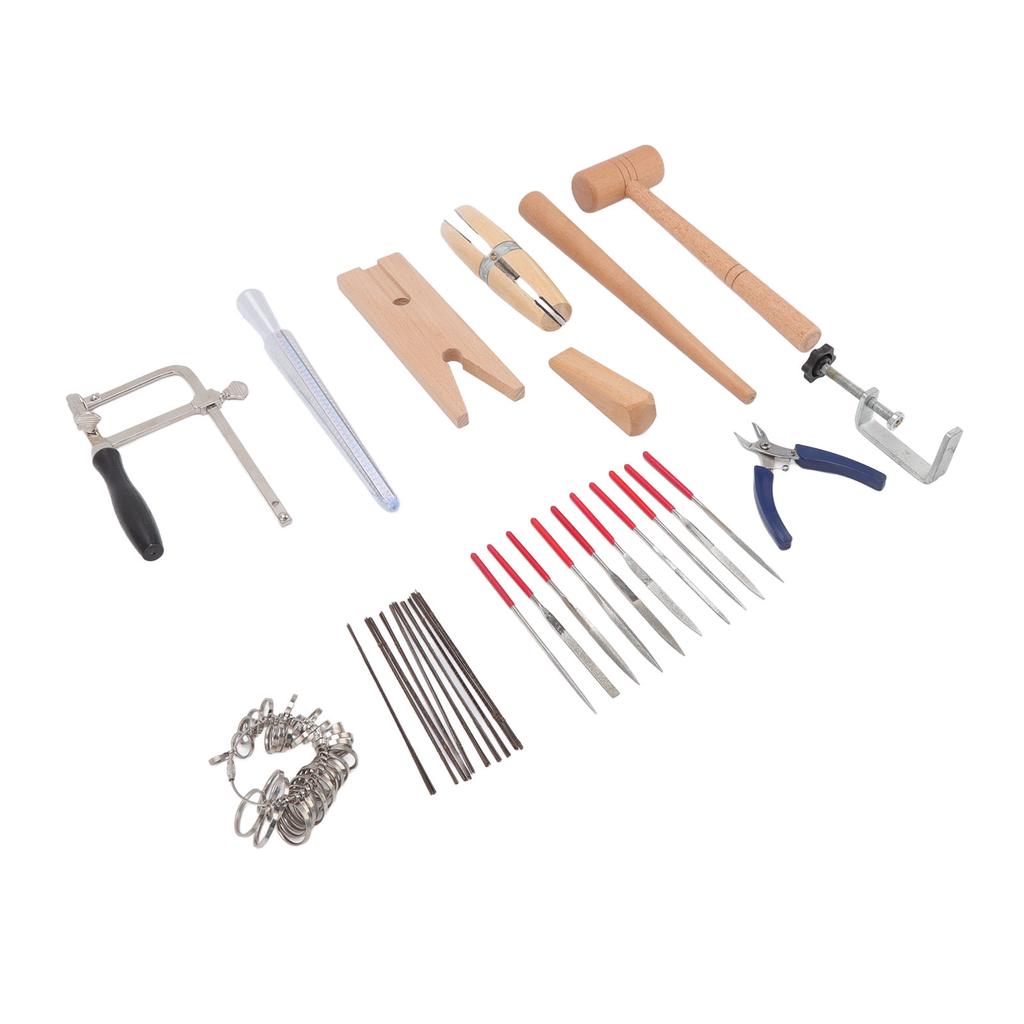 Инструменты для изготовления ювелирных изделий Ювелирная пила Рамка Лезвие кусачки Игольчатый надфиль Кольцо Оправка Набор ювелирных инструментов