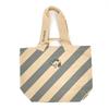 Snoopy Joe Cool Deli Medium Stripe Beige Bag Tote Bag Mother Bag
