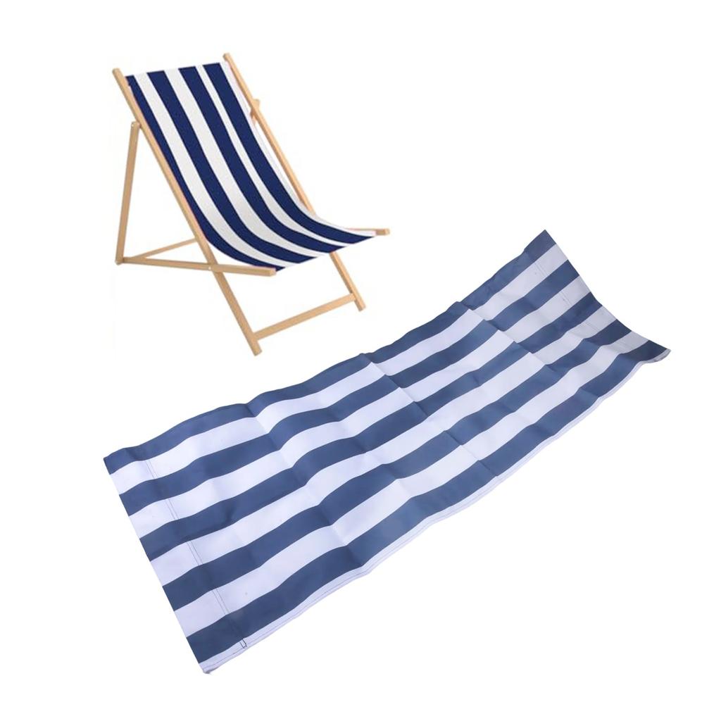 Compact Storage Design Beach Lounger Cloth Replacement Fabric