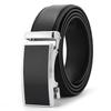New Two Layer Cowhide Belt for Men's Automatic Buckle Business Men's Belt Genuine Leather Belt