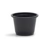 Edogawa Bussan Mini Cups, 1 oz (29 ml), Black, Pack of 100 (MCBB1oz)