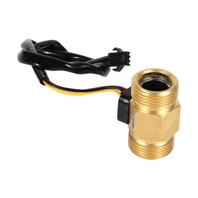 1 шт. новый Full Cooper G3/4 "DN20 мм нить Холла эффект датчика потока жидкой воды переключатель 2-45 л/мин