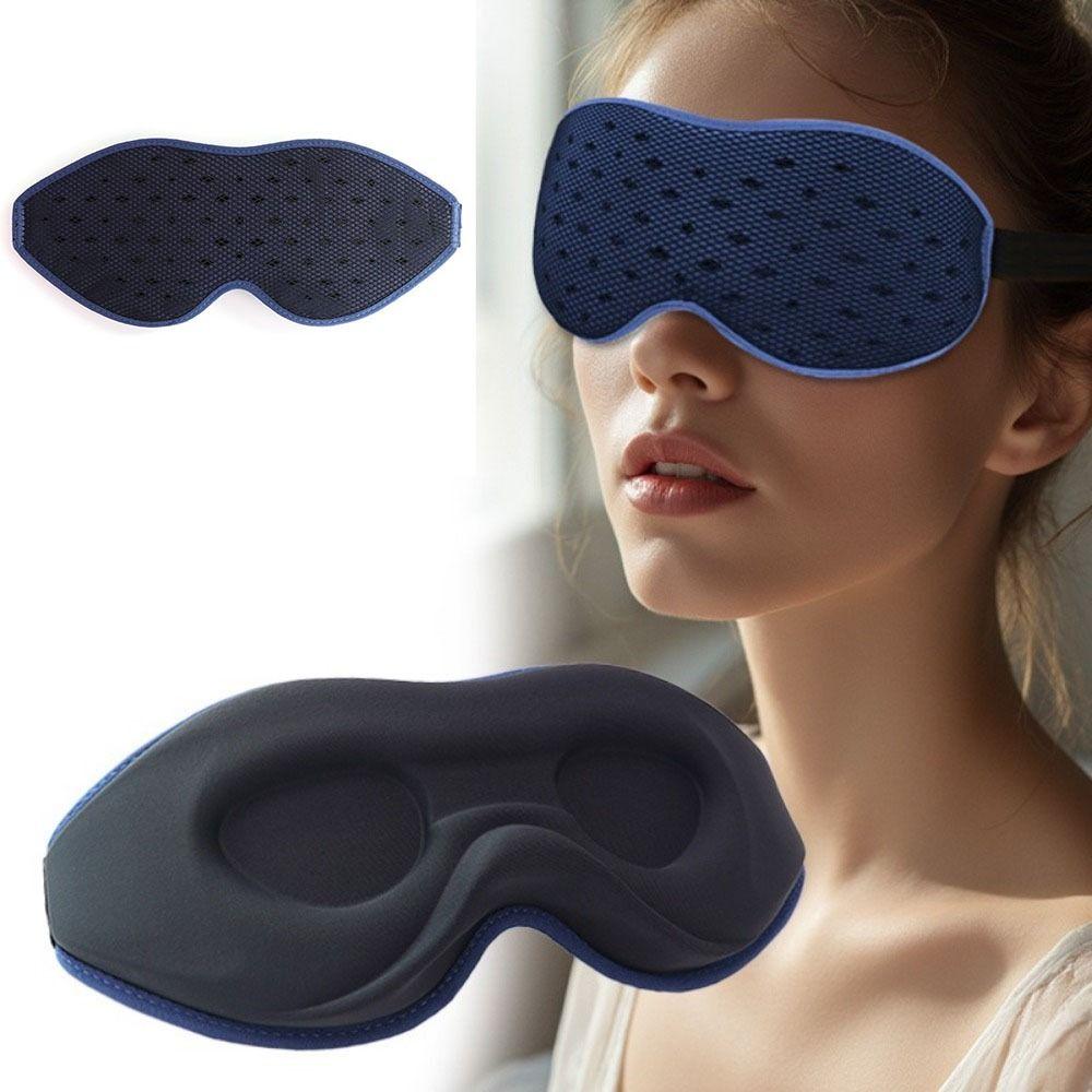 3D Contoured Sleeping Aid Eye Patch Concave Molded 3D Sleeping Mask Sleeping