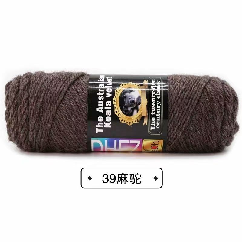 100G Wool Blended Koala Fleece Hand-knitted Medium Thick Yarn Rod Needle Thread Jacket Scarf DIY Knitting&Crocheting