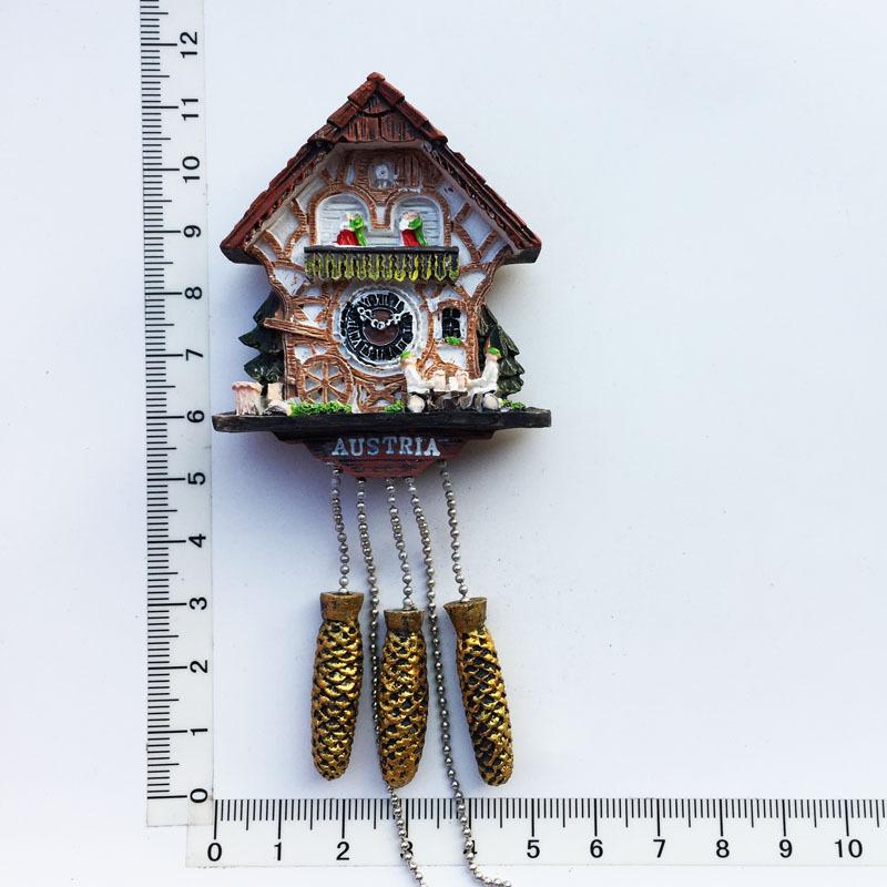 Красивые Магниты на Холодильник Сувенир Часы с Кукушкой Магнит на Холодильник Наклейки на Холодильник Декоративные Магниты Magnetico Refrigerador