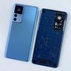 Для Xiaomi 12T задняя крышка батарейного отсека для Xiaomi 12T Pro задний корпус стеклянная дверь запасные части