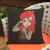 Fashion Girl Theme Pattern Print Throw Pillow Case Pop Punk Style Cotton Linen Home Decoration Sofa Chair Cushion Cover Cojines