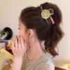 Лимонный Свежий Зажим для Волос Женский Корейский Сладкий Милый Фруктовый Бант Зажим-Акула Аксессуары для Волос