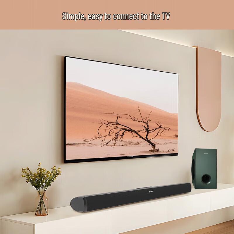 Sharp SB40H3 Bluetooth Soundbar Home Theater System CN plug (adapter included) (CN version)