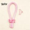 Curling Rod with Scrunchie No Heat Hair Headband 2 Scrunchies Claw Clip Overnight Sleeping Women Curler Silk Ribbon Long Curls Roller Styling