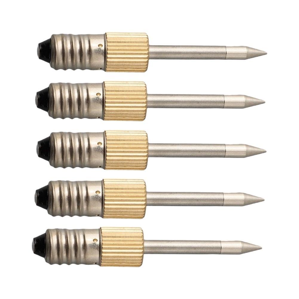 1PCS Replacement Soldering Iron Tips Threaded Copper Core For Electric Soldering Iron General Welding Repair Tools
