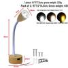 Светодиодный сенсорный диммер для яхты - Морской прожектор 3 Вт с USB, Низковольтный светодиодный светильник для чтения в автодоме