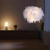Decorative Feather Lampshade Accessory Romantic Decor Pendant Light Cover for Bedroom Bedside