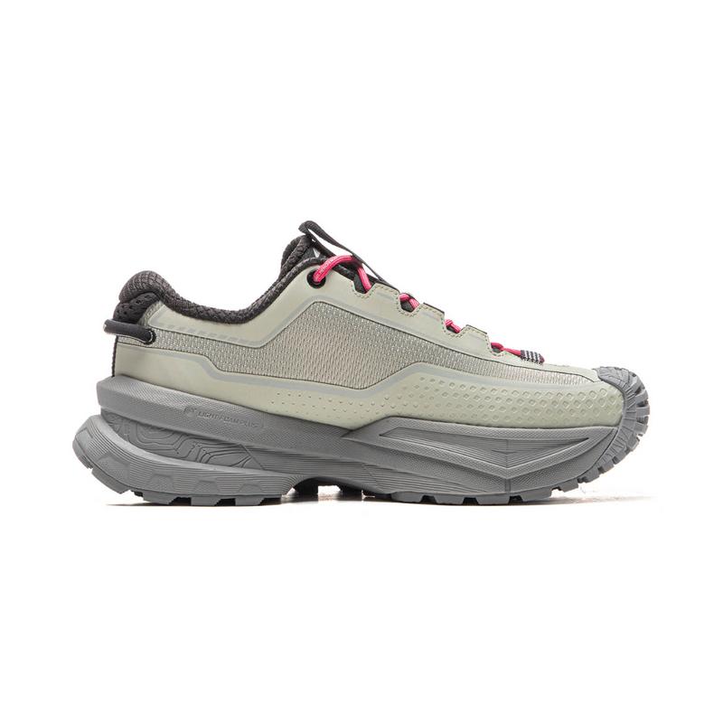 Li Ning Outdoor CF Tracing, Xingchuan Амортизирующие износостойкие с отскоком Низкие походные ботинки Унисекс Цвет руды AHTV047-3