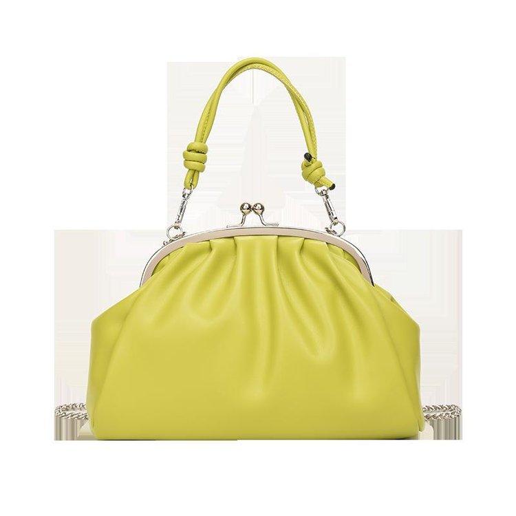 2025 новая модная маленькая сумка, женская сумка, летняя уличная сумка-мессенджер, нишевая цепочка, на одно плечо, подмышку, сумка-облако