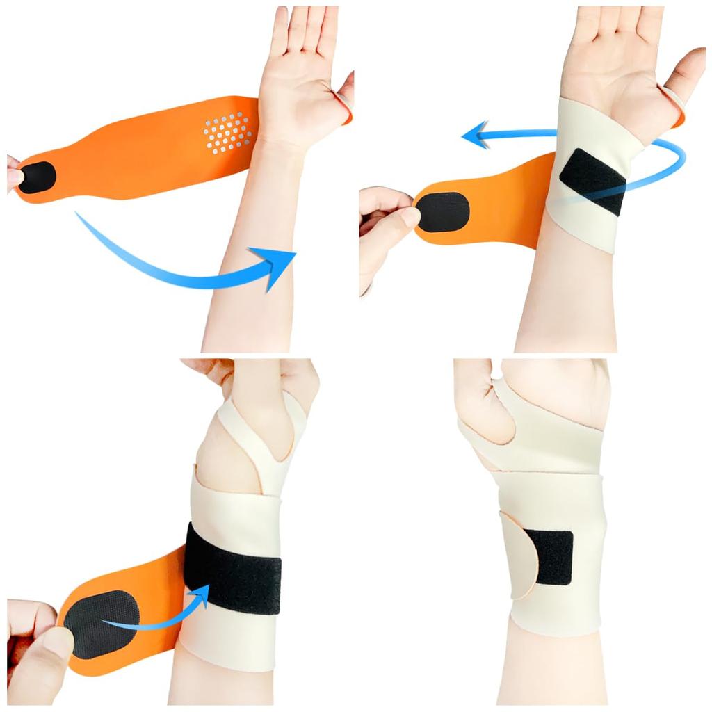 Бандаж для запястья Бандаж для лечения тендинита Бандаж для запястья Защита суставов Фиксация Может использоваться как для левой, так и для правой руки Легкий и прочный Запястье