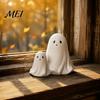 Halloween Ghost Gnomes Gnome Figurines, Resin Tabletop Decoration, Cute Funny Gifts Statue, Decorative Ornaments for Indoor Outdoor Home Party