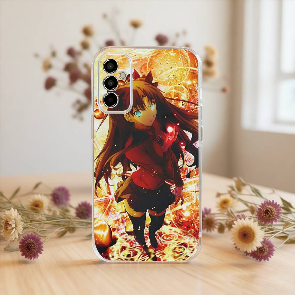 Чехол для телефона Fate Rin Tohsaka Прозрачный Силиконовый Мягкий Для Samsung A10,12,20,21S,30,31,40,50,51,52,70,71