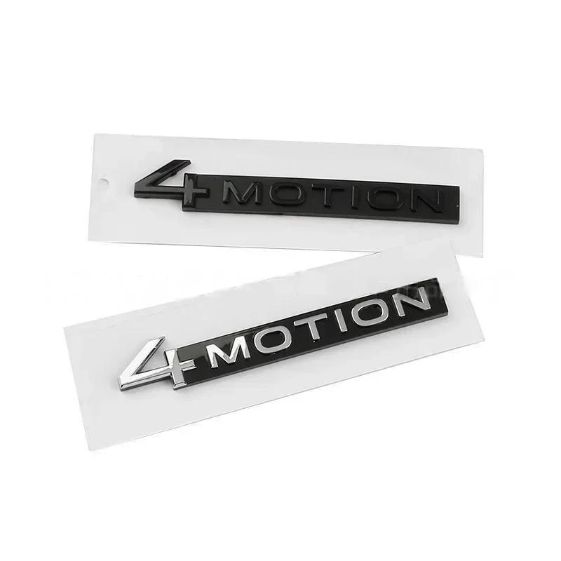 OBTLU1 Glossy Black AWD Rear Trunk Emblem Badge for VW Tiguan Touareg Golf Passat, OE Style Decorative Sticker Cover