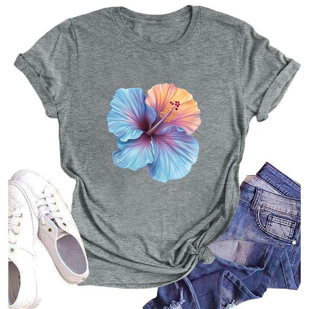 T Shirts Short Sleeve Tees For Women Fashion Tops Lightweight Soft Casual Summer Outfits Clothes