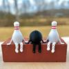 Flexible Bowling Buddy Bowling Pin Ball Desk Buddy with Articulated Legs 3D Printed Bowling Themed Ornament Gifts for Bowling Enthusiasts