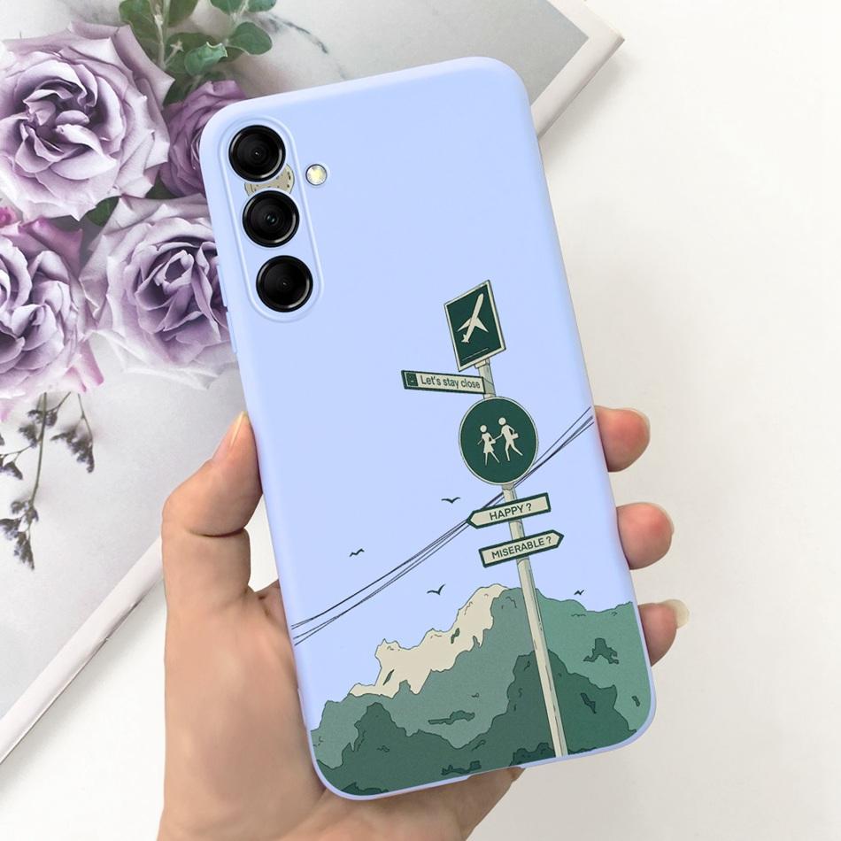 Чехол для телефона Samsung Galaxy A25 5G Samsung A25 2023 SM-A25B Модный дизайн с луной Мягкая силиконовая задняя крышка