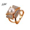Durable Scarf Clip Rhinestone Geometric Ring, Sparkling Elegant Faux Pearl Holder, Decorative Women Wrap Holder for Neckerchiefs Scarves Shawls Shirts