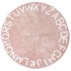 Nordic Round Cartoon Carpet Home Bedroom Bedside Children Room Cute Letters Simple Thicked Plush Covers Sofa Coffee Table Covers