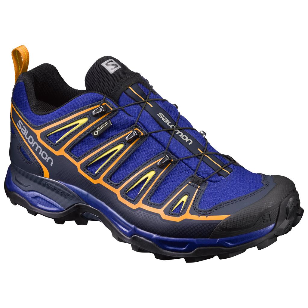 SALOMON X Ultra 2 Нескользящие Износостойкие Нескользящие Износостойкие Низкие Беговые Кроссовки Мужские Синие 393517