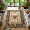 Large Area Rugs,Stain Resistant Anti Slip Backing Rugs for Living Room,Bedroom, Vintage Home Decor  Coffee Tables Outdoor Rug