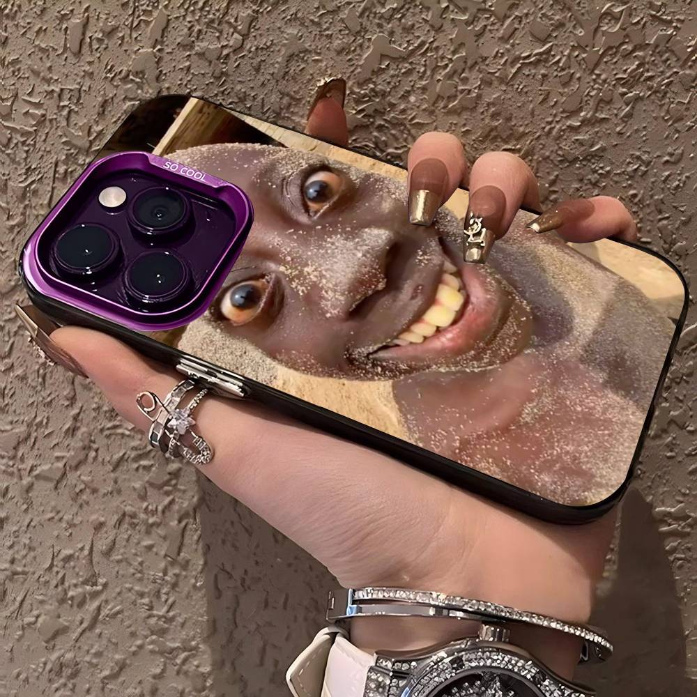 Смешной чехол для телефона с изображением уродливого мужчины для IPhone 16 15 14 13 12 11 Pro Max 17 Plus Яркая накладка