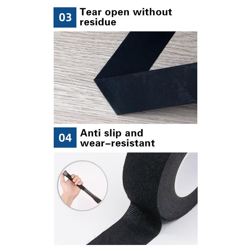 Изоляционная лента Термостойкая лента для жгутов Клейкая тканевая лента Водонепроницаемая лента Изоляционная автомобильная тканевая лента