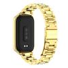 For Smart Band 9 Active Strap Smart Bracelet Mi Band 9 Active Strap Metal Stainless Steel Replacement Wrist Watchband
